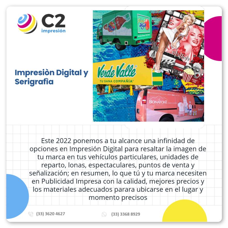 Impresión Digital y Serigrafía