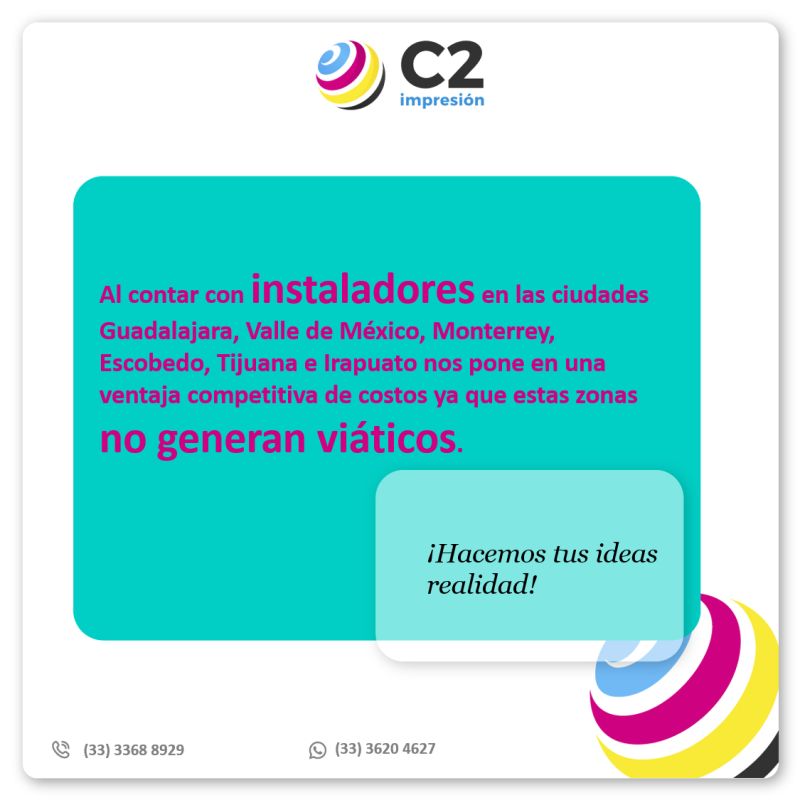Instalación de Gráficos en todo México